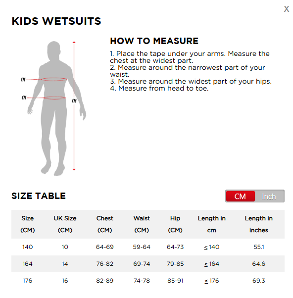Jobe Boston 3/2mm Wetsuit Kids Teal