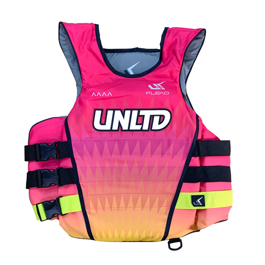 Flead SE Life Vest - Pink/Yellow
