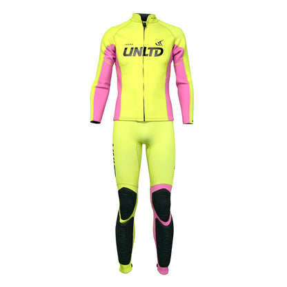 Flead Wet Jacket - Yellow/Pink