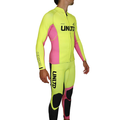 Flead Wet Jacket - Yellow/Pink