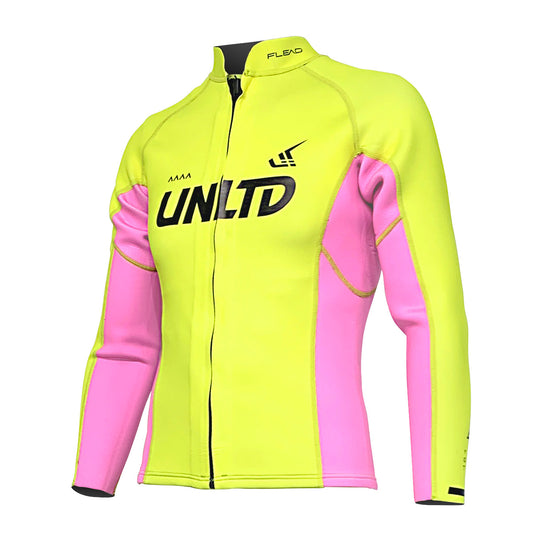 Flead Wet Jacket - Yellow/Pink