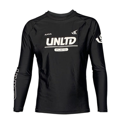 Hydro Rash Guard Long Sleeved - Black