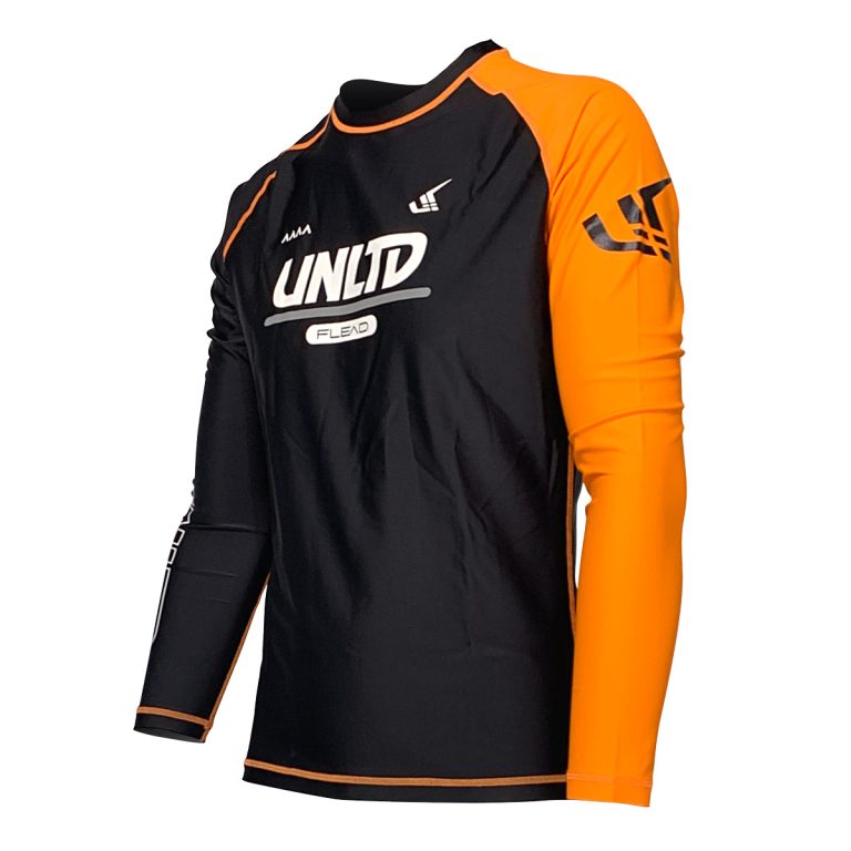 Hydro Rash Guard Long Sleeved - Orange