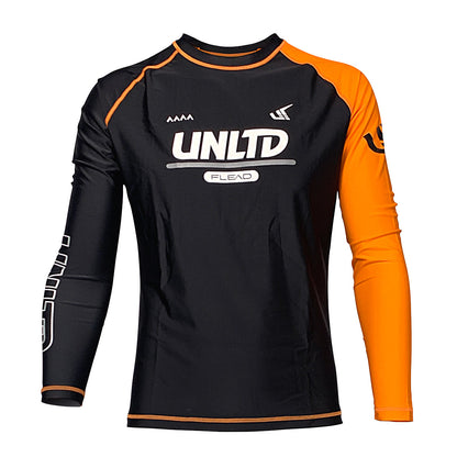 Hydro Rash Guard Long Sleeved - Orange