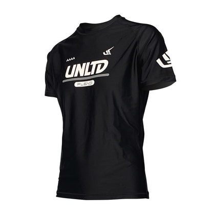 Hydro Rash Guard Short Sleeved - Black
