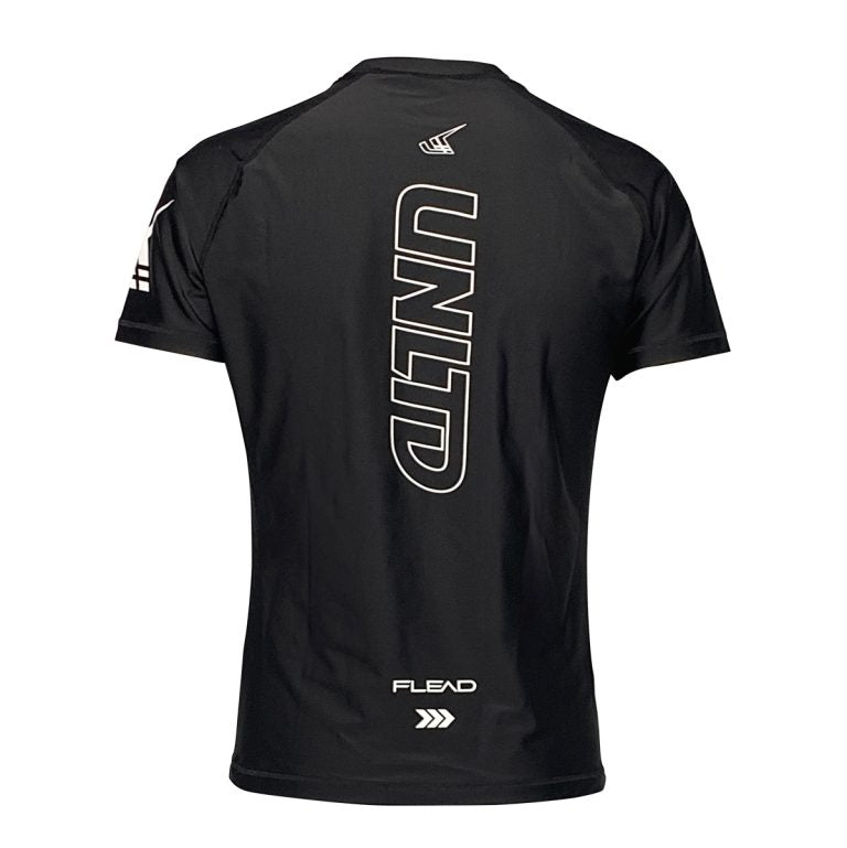 Hydro Rash Guard Short Sleeved - Black