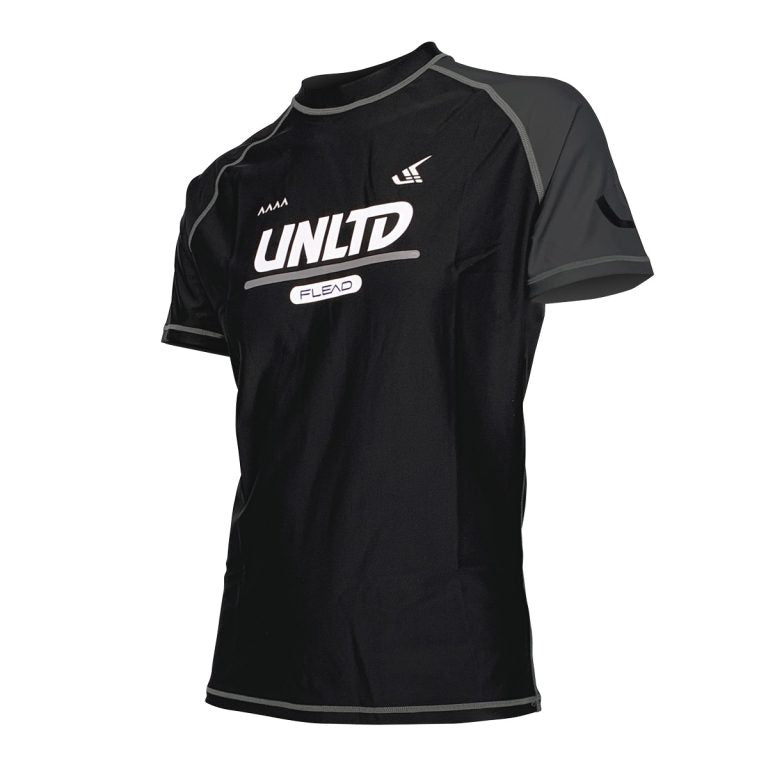Hydro Rash Guard Short Sleeved - Grey