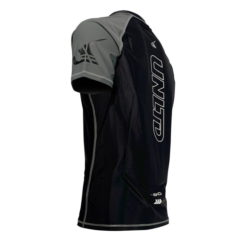 Hydro Rash Guard Short Sleeved - Grey