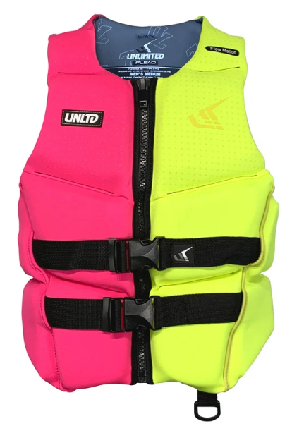 Flead Neo Vest - Yellow/Pink