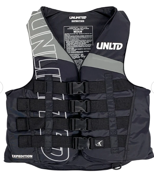 Expedition Nylon Vest - Black